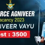 Agniveer Vayu Recruitment 2023 : एयरफोर्स में निकली है वम्पर वैकेंसी, 12वीं पास युवा कर सकते हैं